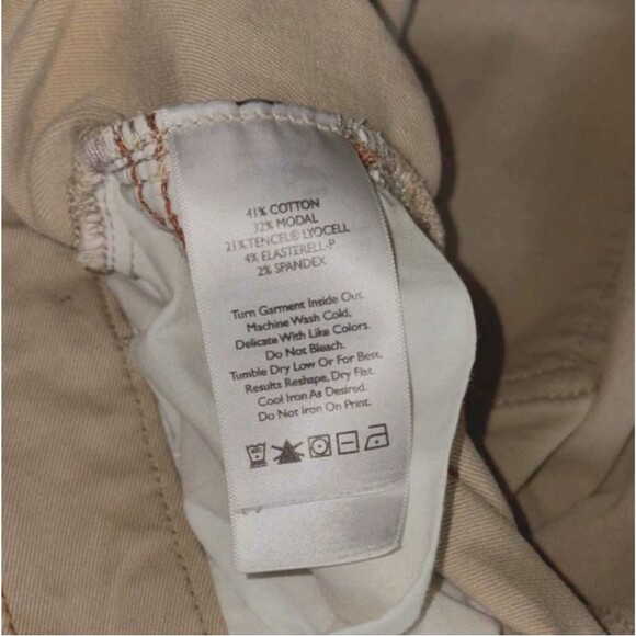 Women’s Eddie Bauer Curvy Pants Tall 16 Tan - Picture 5 of 9